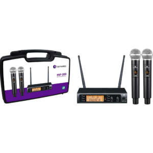 Microfone Sem Fio Duplo HSF-200