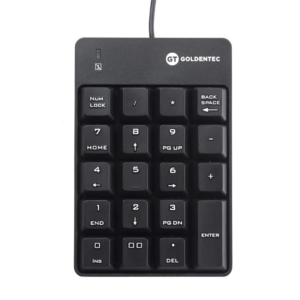 Teclado Numérico Goldentec Com fio