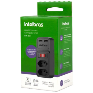 Adaptador Com Carregador Usb