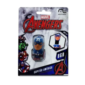 Pen Drive 8GB Capitão América