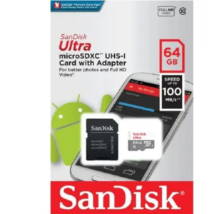 Cartão de Memória Micro SD 64GB