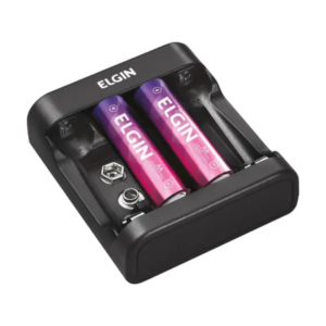 Carregador USB de Pilhas Elgin