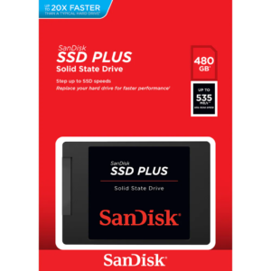 SSD Plus SanDisk Com 480GB