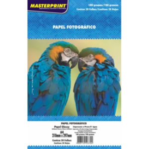 Papel Fotográfico 180g Masterprint