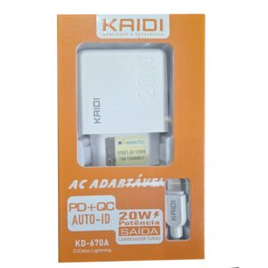 Carregador Para Iphone Kaidi
