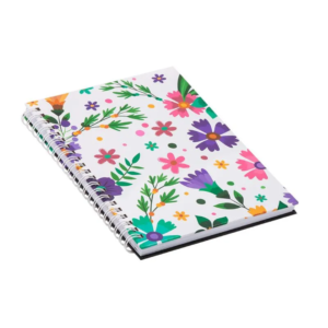 Caderno Soul Flores com 80 Folhas