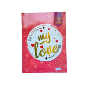 Caderno Brochura Stay Love Capa Mole