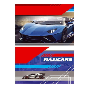 Caderno de Caligrafia Maxicars