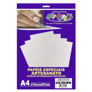 Papel Casca de Ovo com 50 Folhas