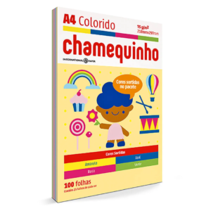 Chamequinho Colorido A4