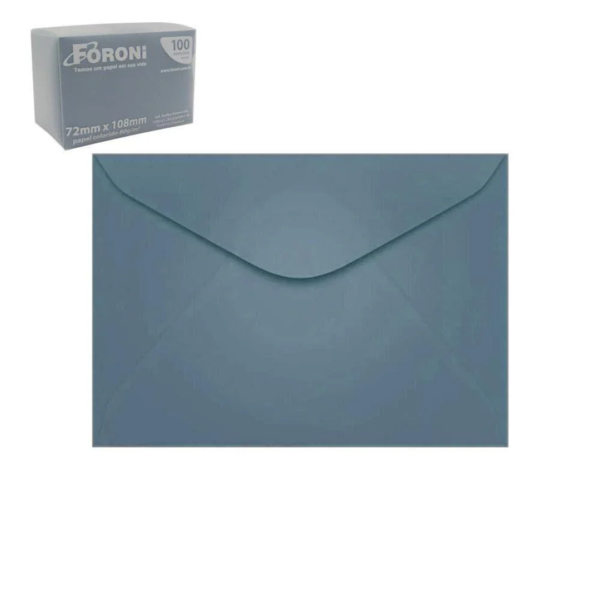 Envelope Visita Colorido Foroni