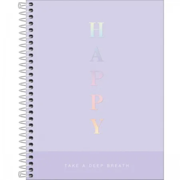 Caderno Happy 1 Matéria - Image 2
