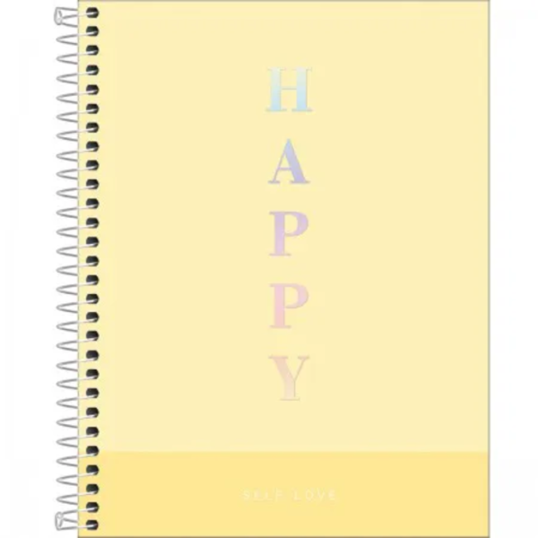 Caderno Happy 1 Matéria - Image 3