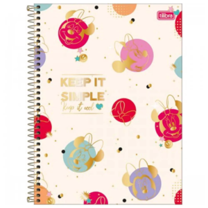 Caderno Minnie 1 Matéria