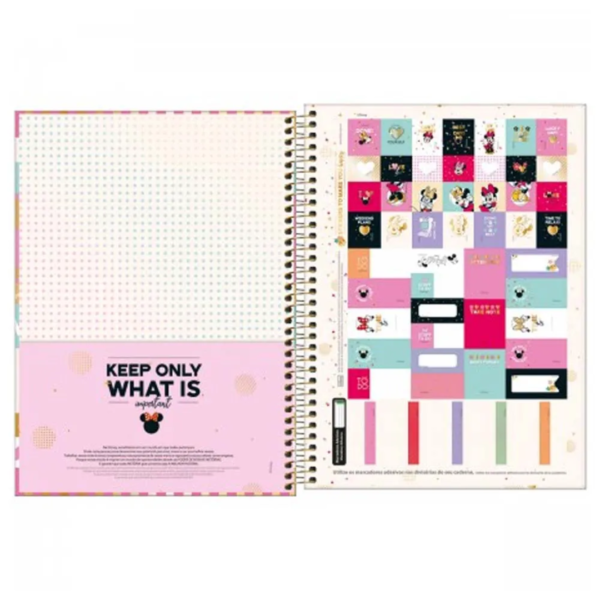Caderno Minnie 1 Matéria - Image 4