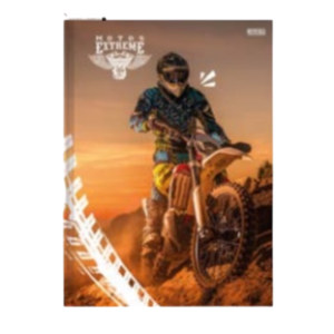Caderno Brochura Moto Capa Mole