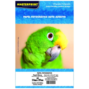 Papel Adesivo 115g Masterprint