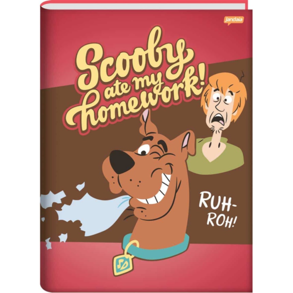 Caderno Brochura Capa Mole Scooby Doo - Image 2