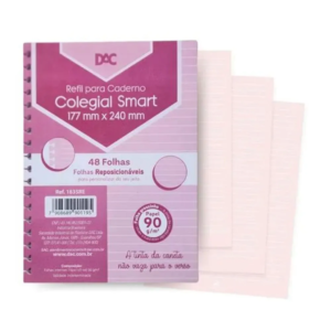Refil Para Caderno Colegial Smart