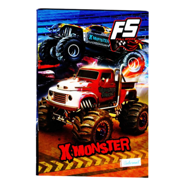 Caderno Brochura Capa Mole F5 Truck