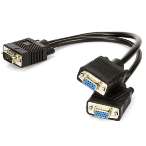 Cabo VGA Entradas Fêmea e Macho