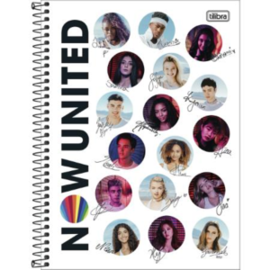 Caderno Now United 16 Matérias