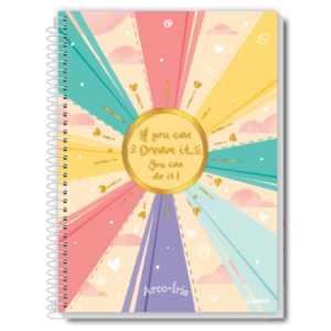 Caderno 20 Matérias Arco-Íris
