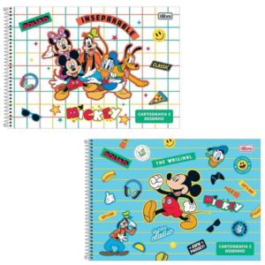 Caderno de Desenho Mickey