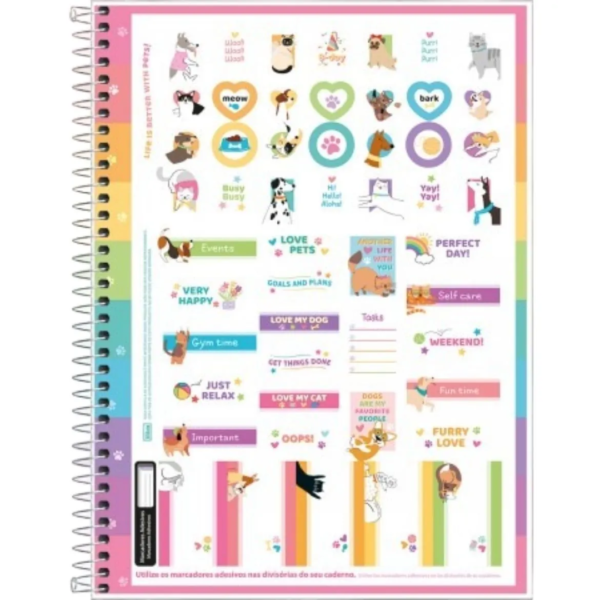 Caderno 20 Matérias Hug Me - Image 2