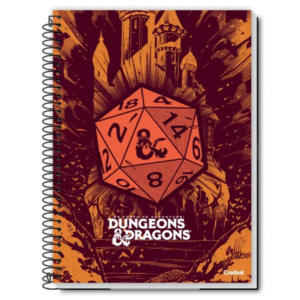 Caderno Dungeons & Dragons 16 Matérias