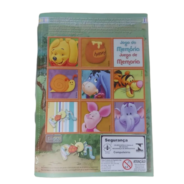 Caderno Ursinho Pooh Brochura 1/4 - Image 2