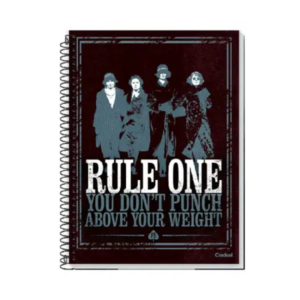 Caderno 16 Matérias Peaky Blinder