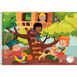 Caderno de Desenho Sapeca