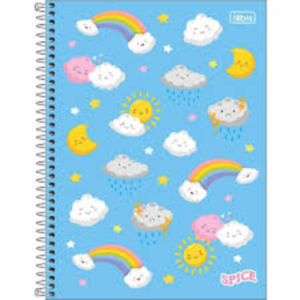 Caderno 16 Matérias Spice Tilibra