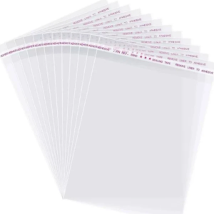 Saco Adesivado 10cm x 10cm+3cm