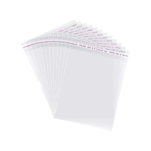 Saco Adesivado 12cm x 18cm+3cm