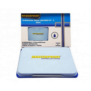 Almofada para Carimbo Nº 3 Azul