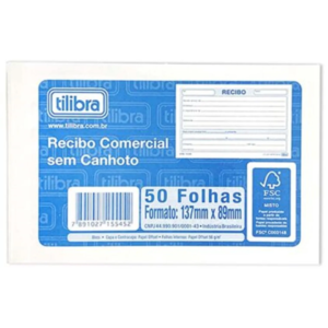 Recibo Comercial sem Canhoto