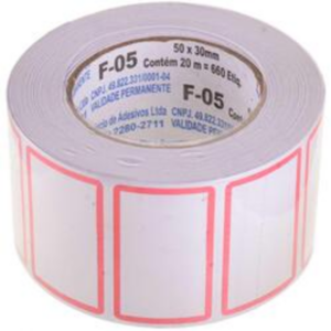 Etiqueta para Preço F-05 50x30mm