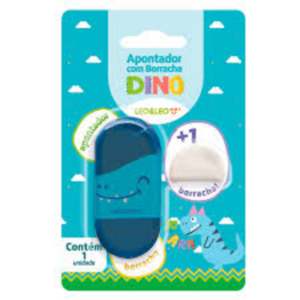 Apontador e Borracha Dino