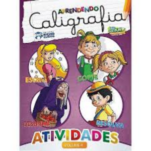 Livro Caligrafia Atividades