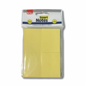 Bloco Adesivo 200 Folhas 4 Blocos