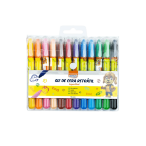 Giz de Cera Retrátil Aquarelável