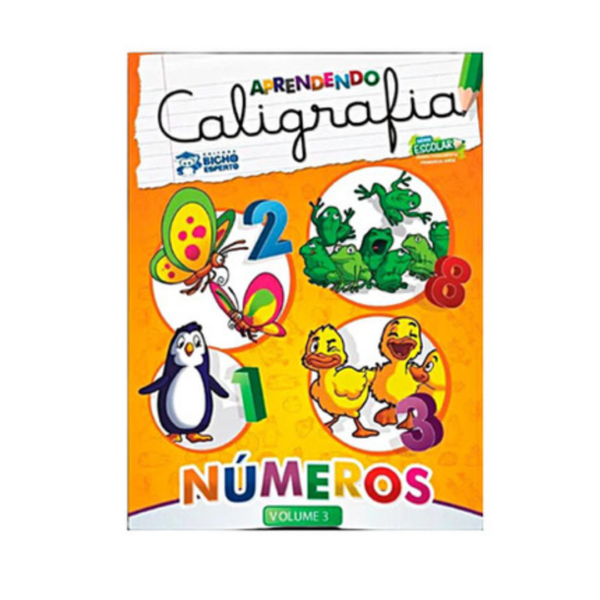 Livro Caligrafia Números