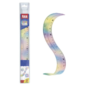 Régua Flexível Degradê 30cm