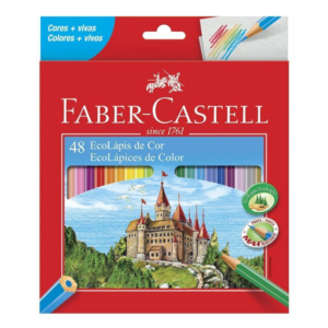 Lápis de Cor 48 cores Faber-Castell