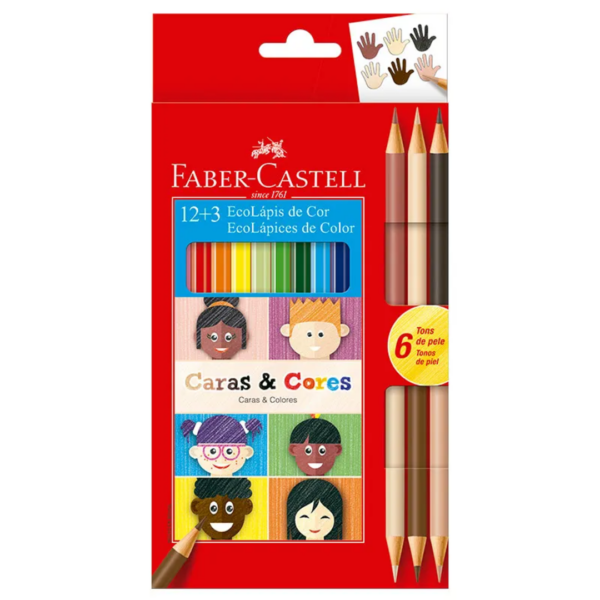 Lápis de Cor 12 Cores Faber-Castell