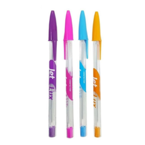 Caneta Jet Lux Colorida Compactor