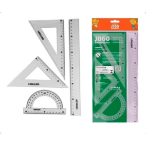 Kit Jogo Geometrico Leo e Leo