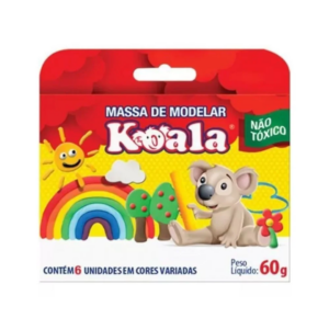 Massinha de Modelar 6 Cores